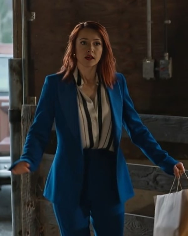 The Wish Swap 2025 Emily Tennant Blue Suit — Chic &amp; Confidence‑Boosting Outfit