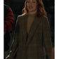 The Wish Swap 2025 Emily Tennant Grey Plaid Blazer – Classic Flair with Modern Comfort