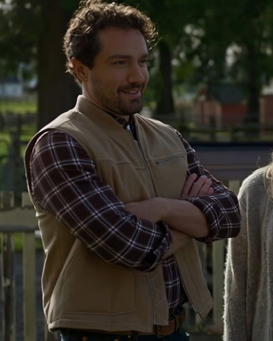 The Wish Swap 2025 Jake Foy Brown Vest – Rustic Charm with Everyday Versatility