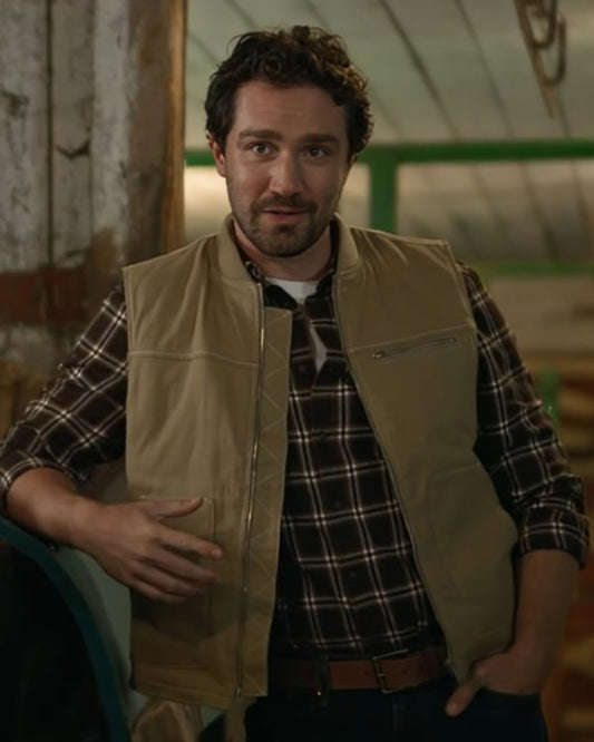 The Wish Swap 2025 Jake Foy Brown Vest – Rustic Charm with Everyday Versatility
