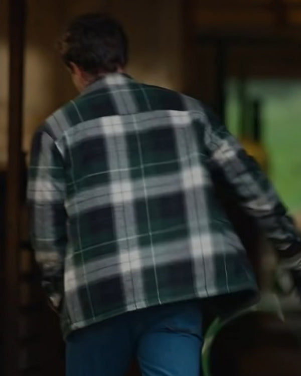 The Wish Swap 2025 Jake Foy Plaid Jacket – Cozy Style with Festive Flair