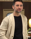The Young and the Restless 2025 Billy Flynn Beige Cardigan – Classic Comfort with On‑Screen Style