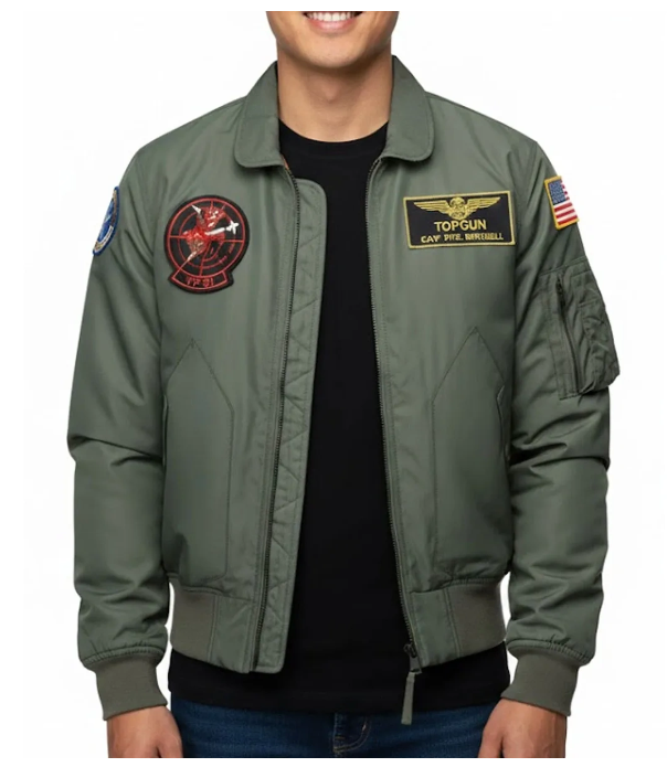 Tom Cruise Top Gun 2 Maverick Bomber Jacket - RECREATED EDITION