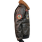 Top Gun Official Bomber Shearling Signature Series Jacket - RECREATED EDITION