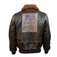 Top Gun Official Bomber Shearling Signature Series Jacket - RECREATED EDITION