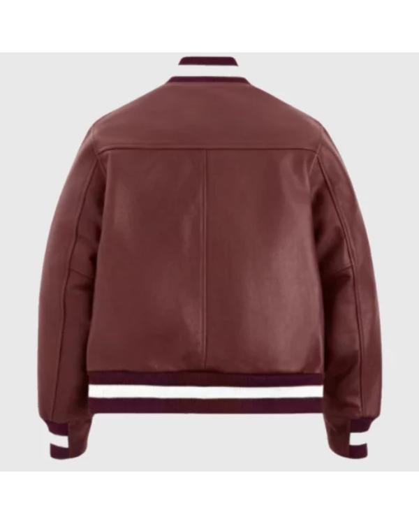 US Open 2025 Coco Gauff New Balance Leather Jacket – Premium Varsity-Style Fan Jacket