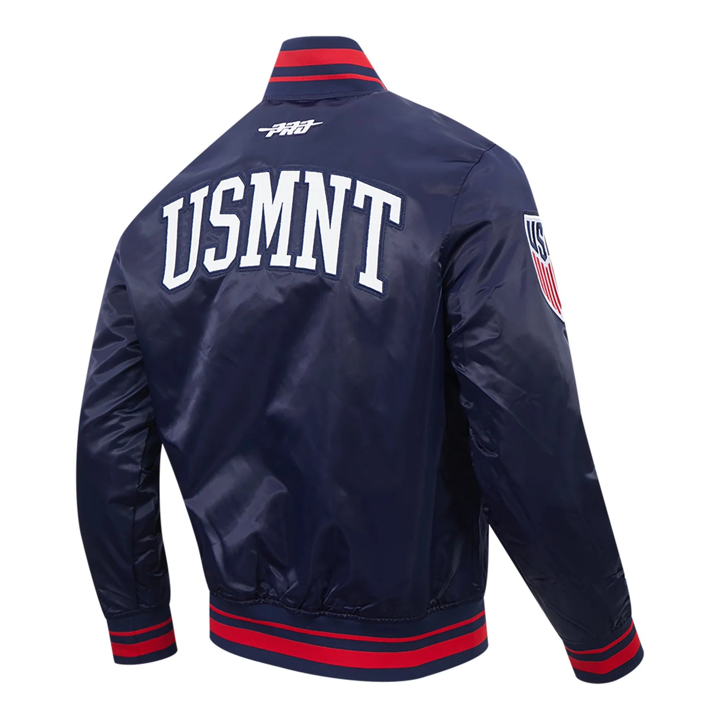 Unisex Pro Standard USMNT Classic Navy Satin Jacket