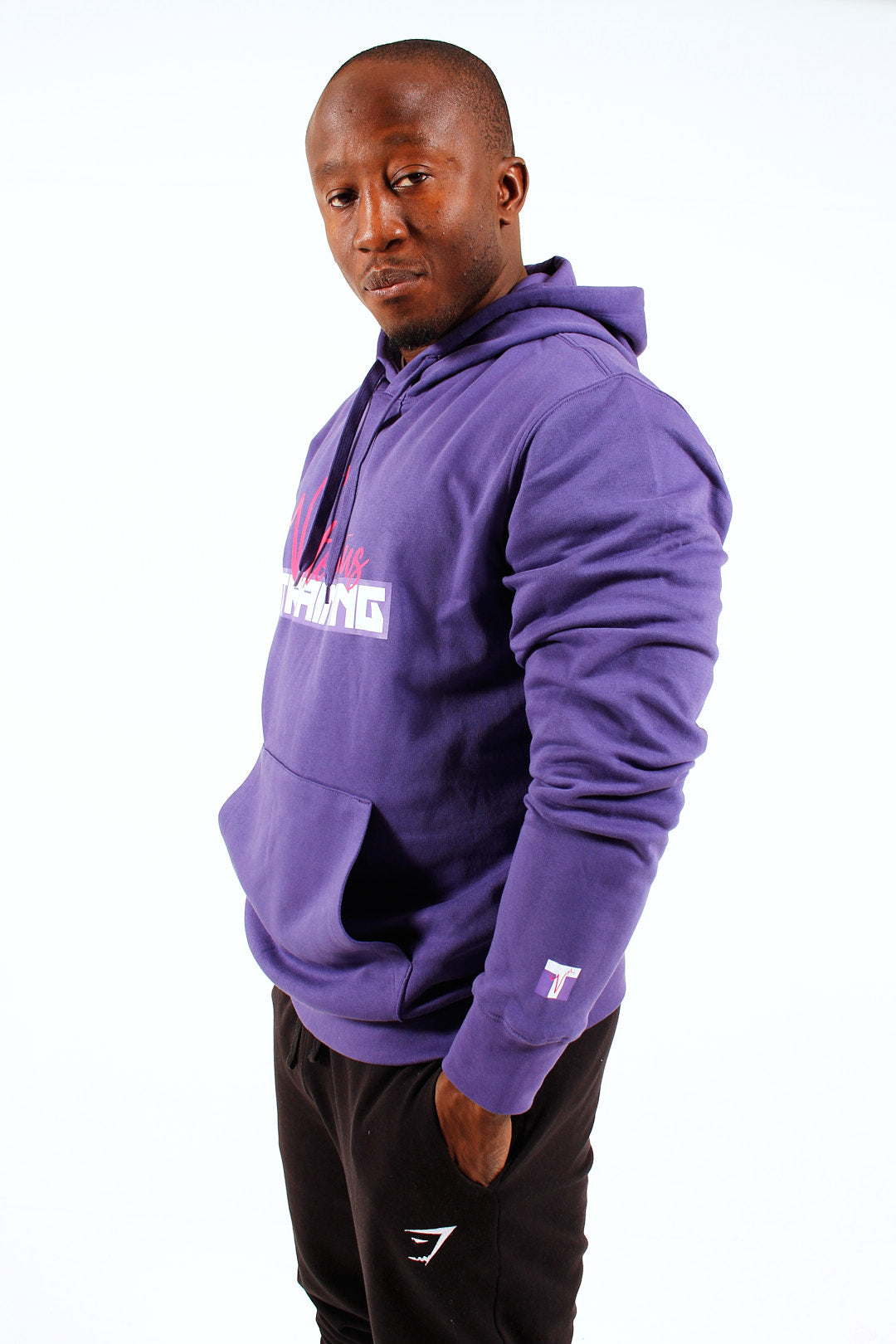 2024 NRL Brisbane Broncos Purple Training Hoodie (Recreated Edition)