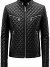 Vinnie Black Leather Jacket – Men’s Premium Black Leather Jacket