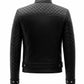 Vinnie Black Leather Jacket – Men’s Premium Black Leather Jacket