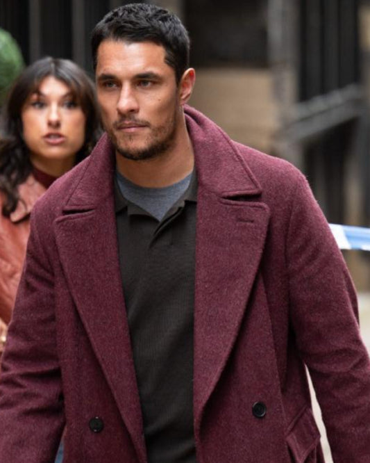 Harry Virdee Purple Trench Coat 2025