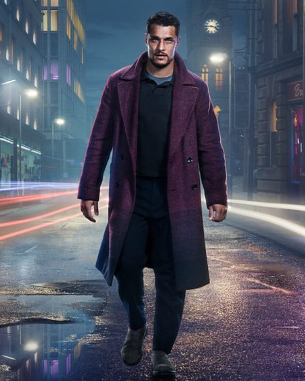 Harry Virdee Purple Trench Coat 2025