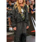WWE Raw 2025 Rebecca Quin Black Track Jacket — Product Description