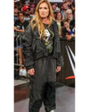 WWE Raw 2025 Rebecca Quin Black Track Jacket — Product Description