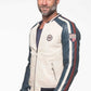 Steve McQueen Walt Men's Ecru Leather Jacket