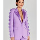 Watch What Happens Live Denise Welch Lilac Blazer