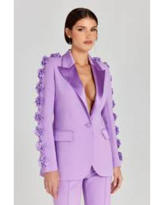 Watch What Happens Live Denise Welch Lilac Blazer