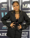 Watch What Happens Live Drew Sidora Black Dress