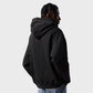 Weekday Oversized Black Pullover Hoodie (Recreated Edition)