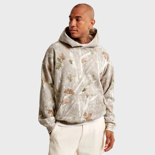 White Camo Abercrombie Essential Popover Hoodie (Recreated Edition)