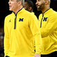 Dusty May Wolverines Quarter-Zip Pullover Jacket