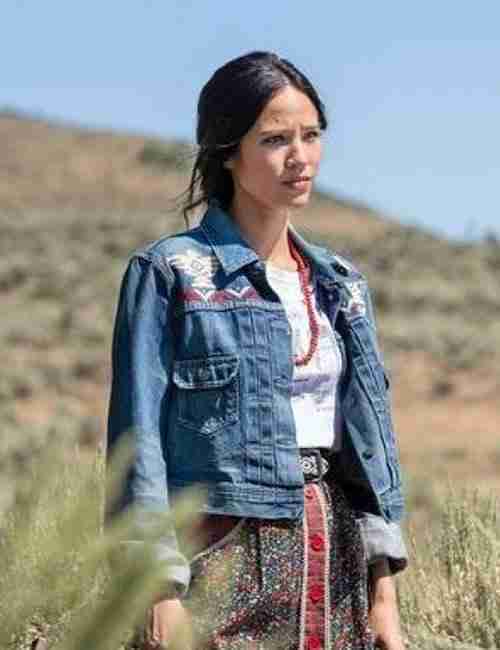 Monica Dutton Yellowstone S03 Denim Jacket
