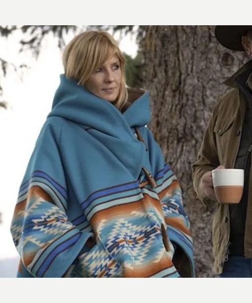 Beth Dutton Yellowstone Season 3 Blue Coat