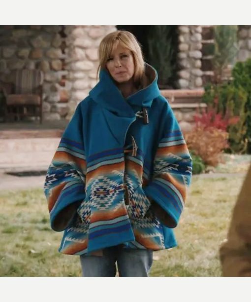 Beth Dutton Yellowstone Season 3 Blue Coat