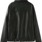 WWE NXT 2025 Carla Gonzalez Pink Bow Black Leather Jacket — Product Description