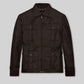 Aaron Eckhart Leather Jacket view 1
