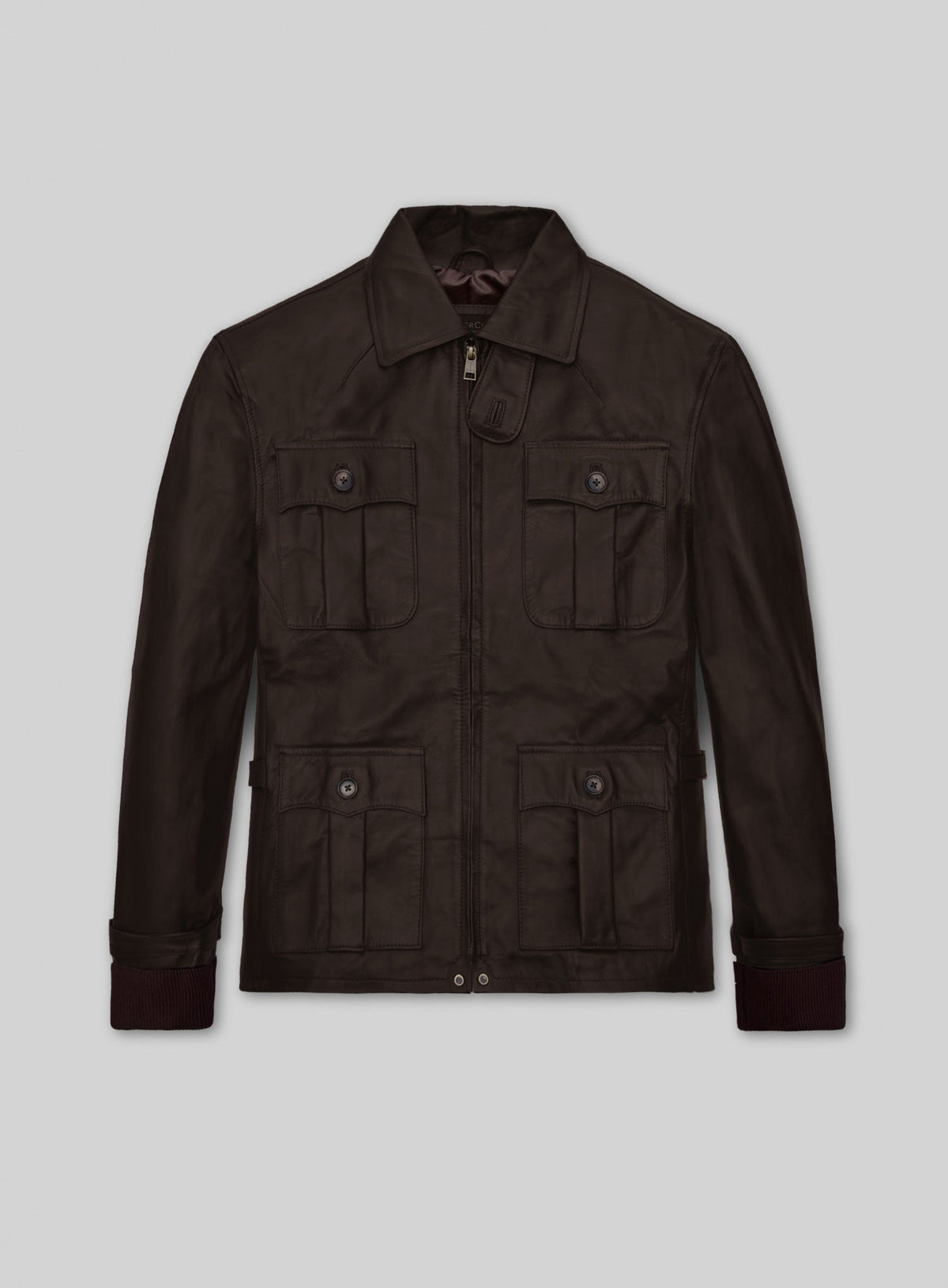 Aaron Eckhart Leather Jacket view 1