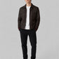 Aaron Eckhart Leather Jacket view 6