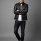 Aaron Paul El Camino Breaking Bad Black Leather Jacket – worn look