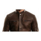 Adam Leather Brown Jacket – Men’s Premium Brown Leather Jacket