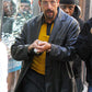 Adam Sandler Uncut Gems Black Leather Blazer – celebrity inspiration look