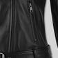Adele Exarchopoulos Black Leather Jacket – close-up and worn views