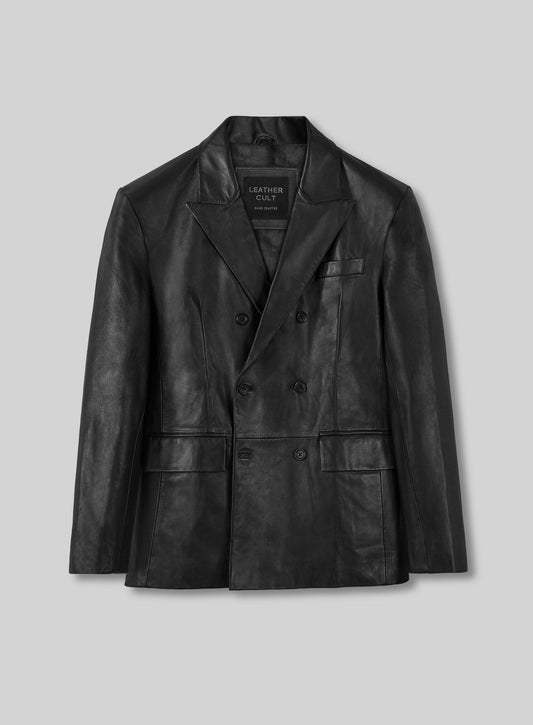 Adrien Brody Leather Blazer view 1