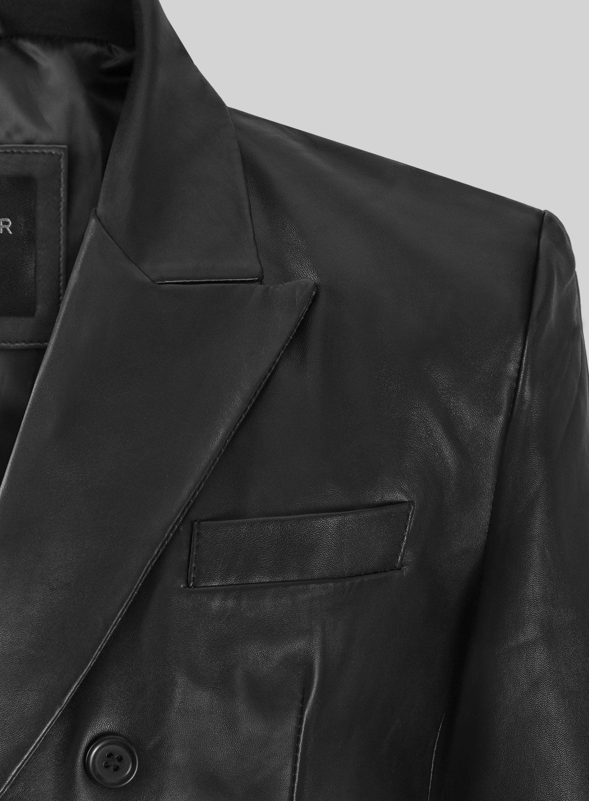 Adrien Brody Leather Blazer view 4