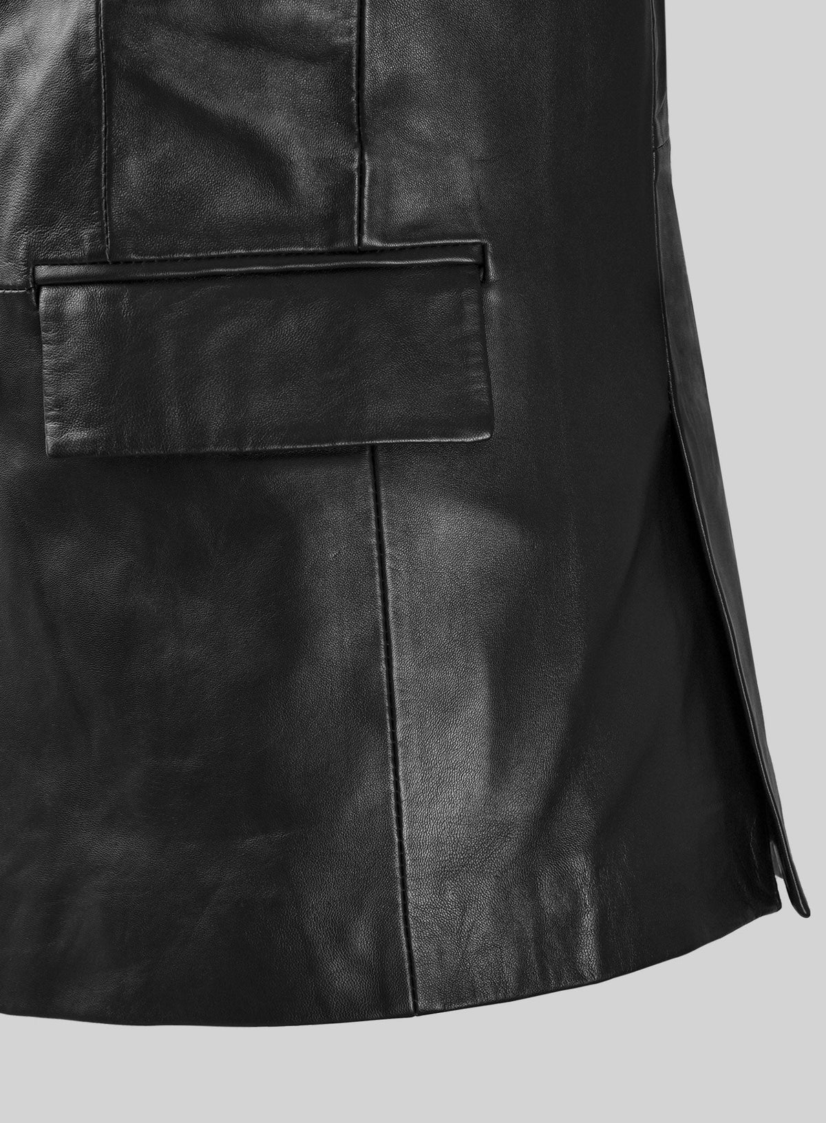 Adrien Brody Leather Blazer view 5