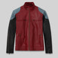 Akon Black Leather Jacket – front view