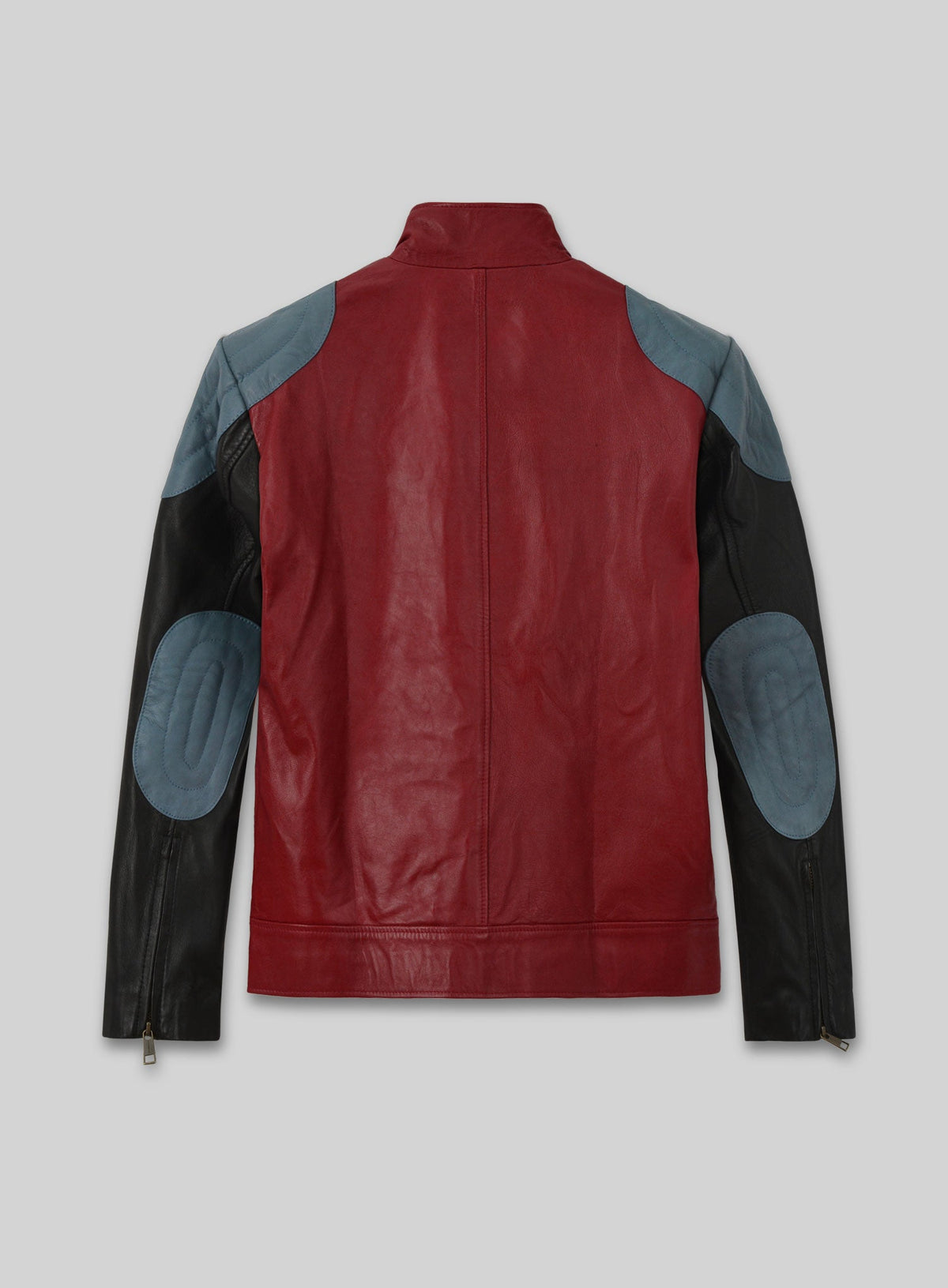 Akon Black Leather Jacket – full product view