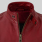 Akon Black Leather Jacket – close-up and worn views