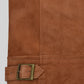 Alden Ehrenreich Solo: A Star Wars Story White Leather Jacket – close-up and worn views