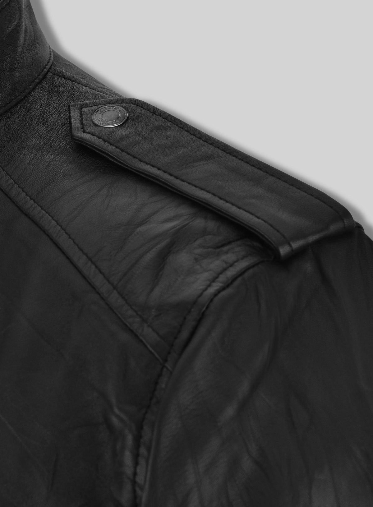 Alexander Skarsgård True Blood Black Leather Jacket – full product view