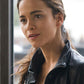 Alice Braga I Am Legend Black Leather Jacket – close-up and worn views