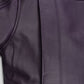 Alicia Vikander Black Leather Jacket – close-up and worn views