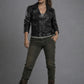 Alicia Vikander Tomb Raider Black Leather Jacket – alternate view