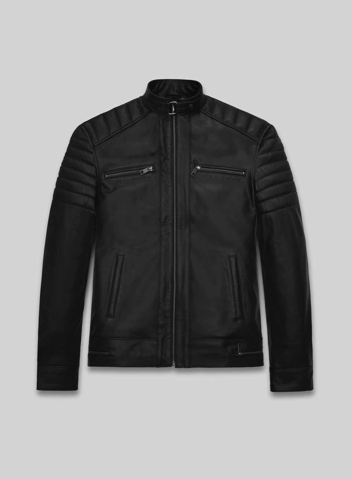 Andrew Tate Leather Jacket view 1
