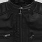 Andrew Tate Leather Jacket view 4