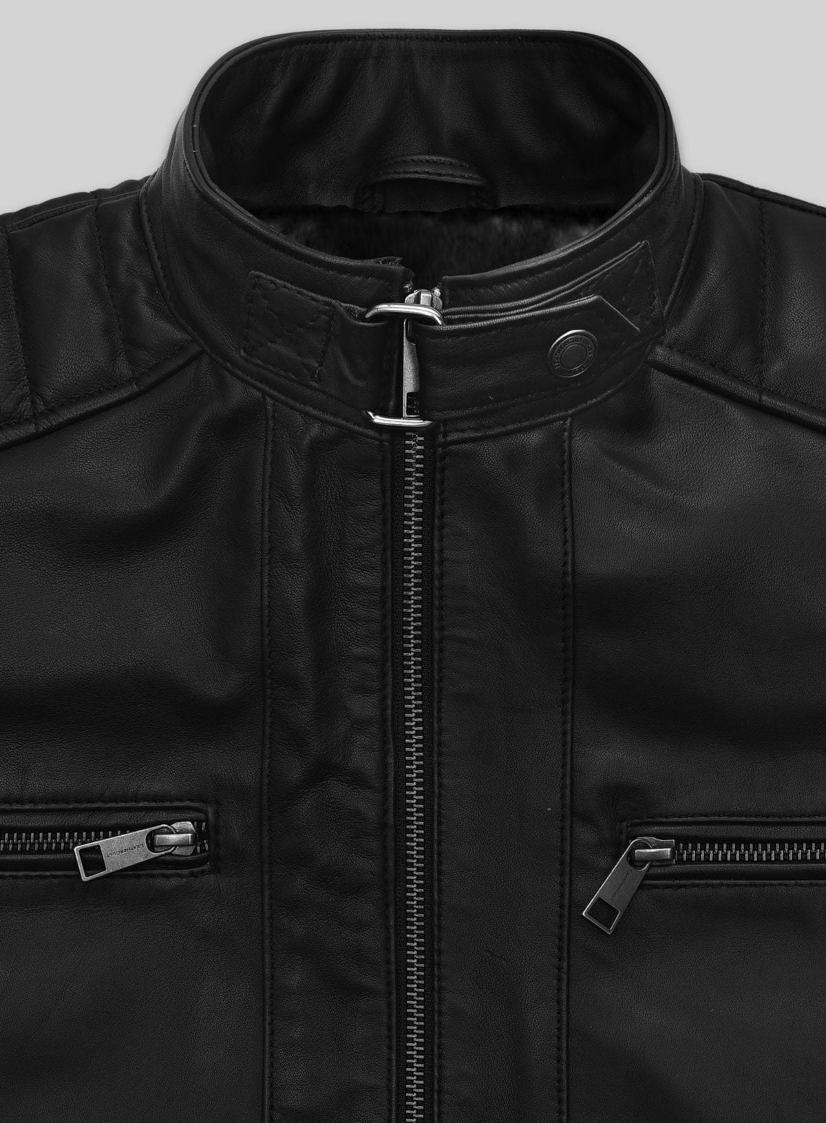 Andrew Tate Leather Jacket view 4